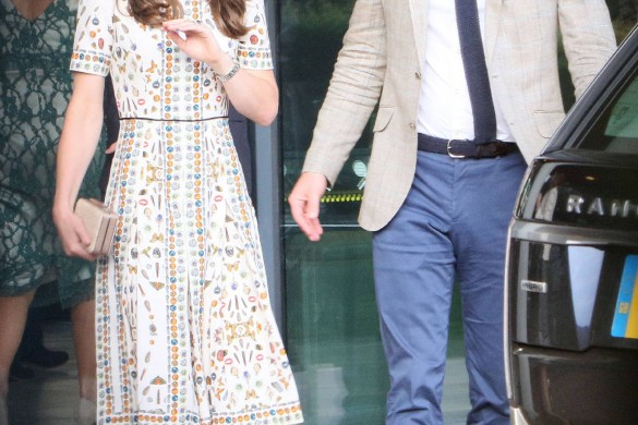 Kate Middleton stylée à Wimbledon en Alexander McQueen