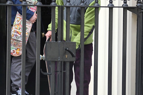 Madonna retrouve (enfin) son fils Rocco à Londres (Photos)