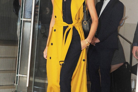 Victoria Beckham passe au jaune