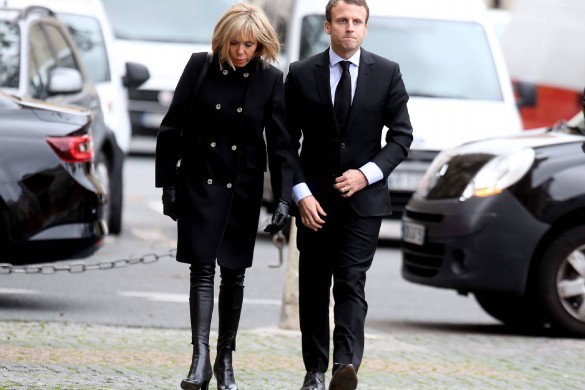 Emmanuel Macron et Brigitte unis : ils disent au revoir à leur témoin de mariage