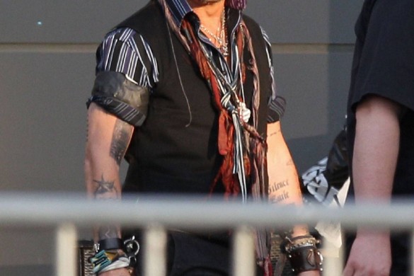 Johnny Depp dans les bras de Kate Moss ? 