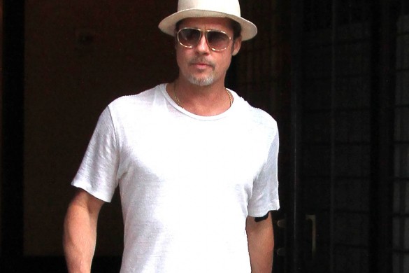 Brad Pitt réapparait enfin après son divorce… et il n’est pas seul ! (photo)