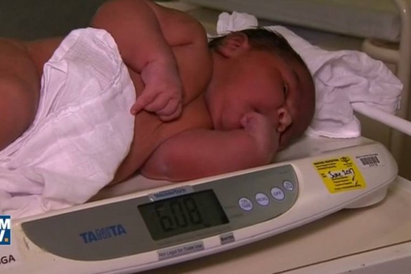 Incroyable ! Ce bébé pèse plus de 6 kilos à la naissance