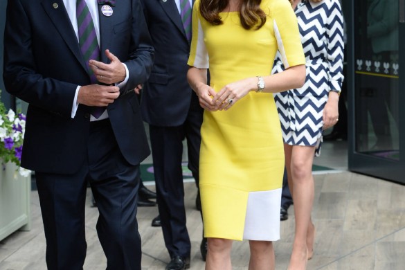 Kate Middleton belle de match à Wimbledon