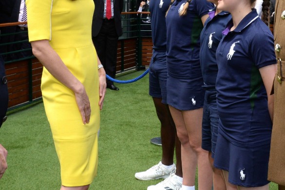 Kate Middleton belle de match à Wimbledon