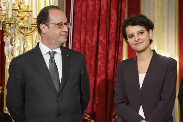 Najat Vallaud-Belkacem dit non à François Hollande