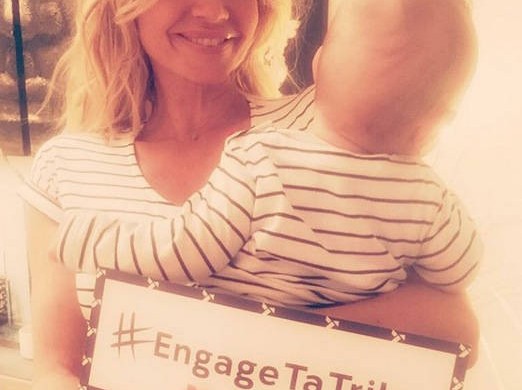 Ingrid Chauvin : son petit Tom est déjà adepte de Snapchat (photos)