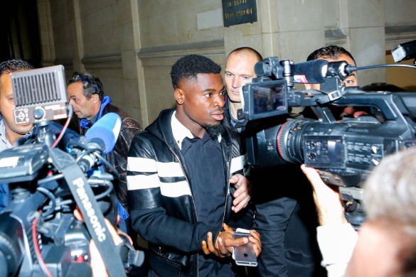 Le joueur du PSG, Serge Aurier condamné à deux mois de prison ferme