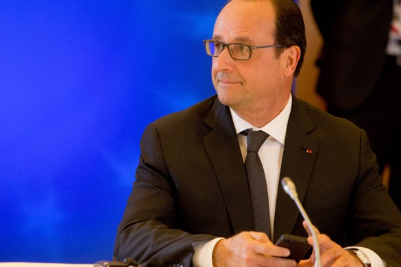 La petite blague (trop marrante) de François Hollande sur Emmanuel Macron