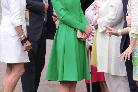 Kate Middleton flashy : la duchesse ose une robe vert prairie