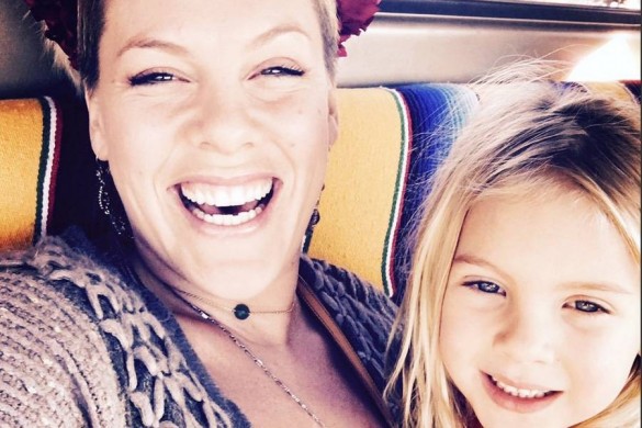 La chanteuse Pink dévoile une photo trop chou de sa fille sur Instagram (photo)