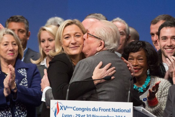 Jean-Marie Le Pen a revu sa fille : « On s’est fait un bisou silencieux »