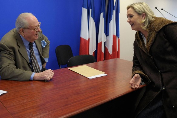 Jean-Marie Le Pen a revu sa fille : « On s’est fait un bisou silencieux »