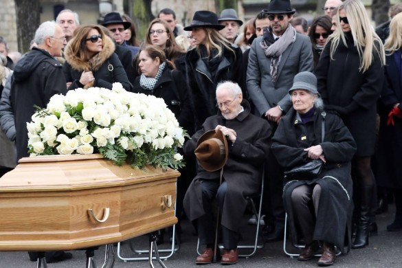 Obsèques de Michèle Morgan : Sarah Marshall, Frédéric Mitterrand… lui rendent un dernier hommage (Photos)