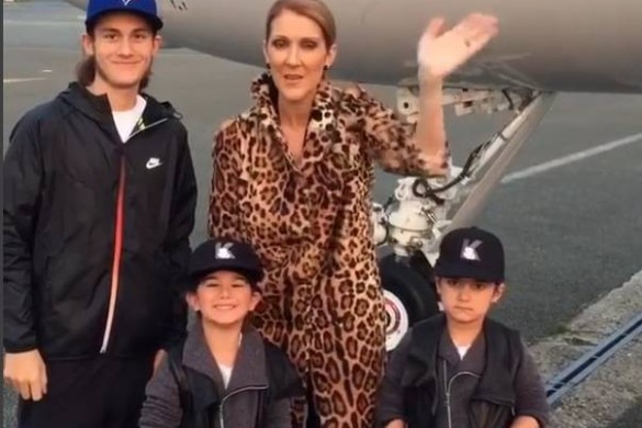 Adorable ! Céline Dion fête l’anniversaire de ses jumeaux à Disneyland (photo)
