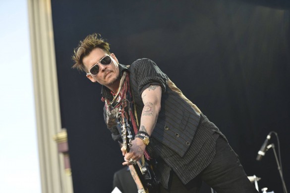 Johnny Depp soutenu par son ami Marilyn Manson