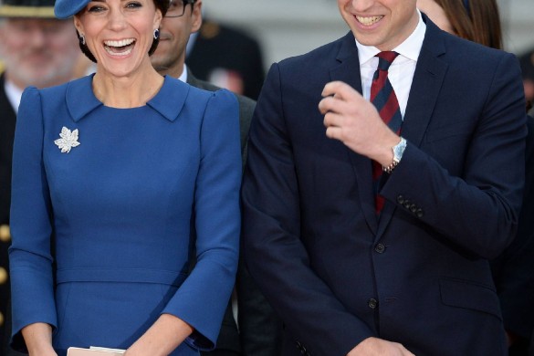 Kate et William pris d’une crise fou rire pendant la visite de la famille royale au Canada !